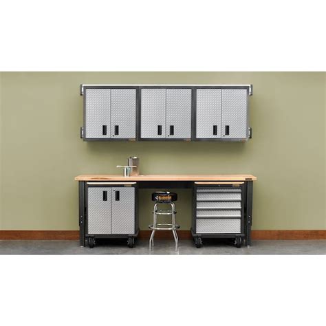 gladiator free-standing steel garage cabinet|gladiator wall cabinets clearance lowe's.